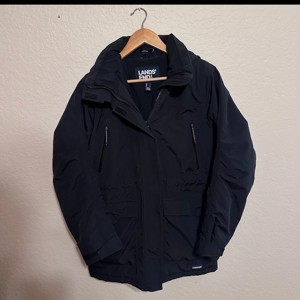 Lands' End Black Jacket